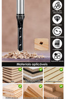 Kit Jogo 4 Brocas Furadeira Bancada Madeira